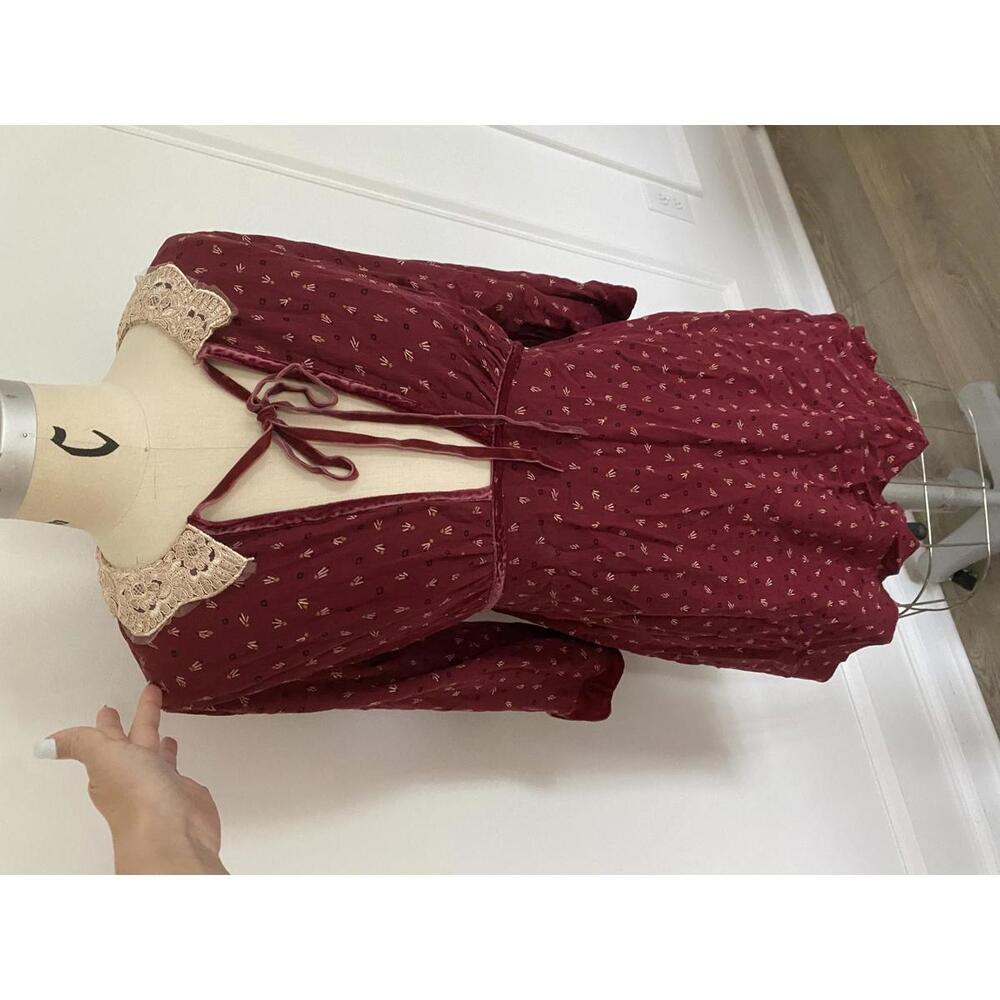 Free People - Delfina Mini Dress, Bohemian Detail, size M - Picture 5 of 14